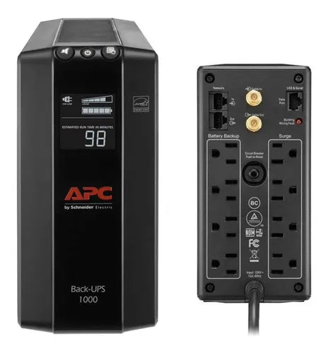 Ups Apc Regulador De Voltaje Pro Bx 1000 Va 8 Salidas Smart.